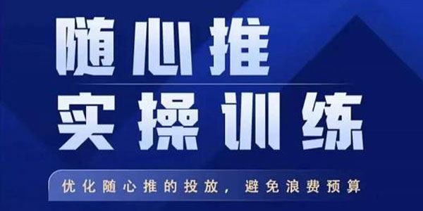 飞哥《随心推实操训练》优化投放避免浪费预算 百度网盘下载