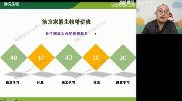 高途课堂徐京高二生物2020年寒假班[课件]