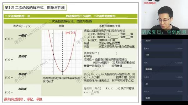 学而思王运斌初一升初二数学2020年暑假班全国版[课件]