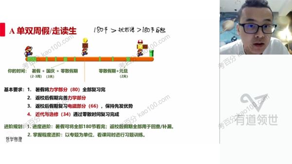 有道精品课吴哲2023届高考物理规划服务知识视频