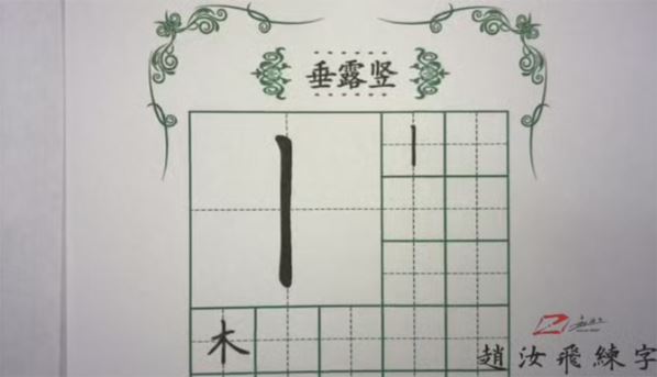 赵汝飞练字笔画课：赵师兄教练字适合5-12岁 百度网盘下载