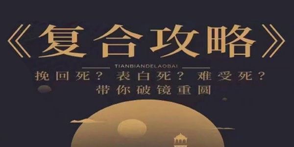 天边的老白《复合攻略》全网最详细的挽回课 百度网盘下载