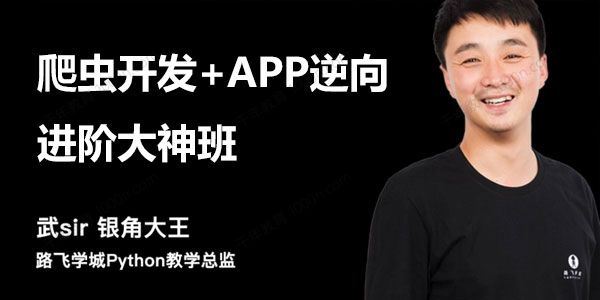 路飞学城 爬虫开发+APP逆向超级大神班2022年结课