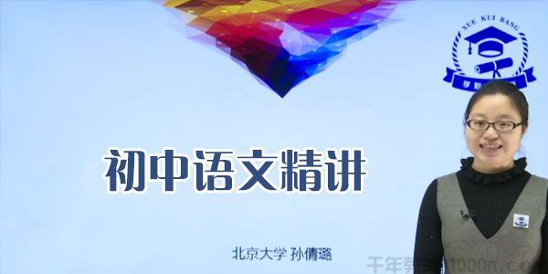 孙倩璐XKB初中语文重点知识精讲