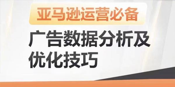 亚马逊运营必备：广告数据分析及优化