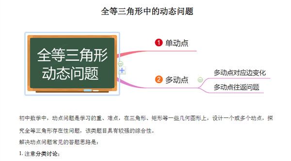 初中数学动点问题资料专题讲义及专题练习