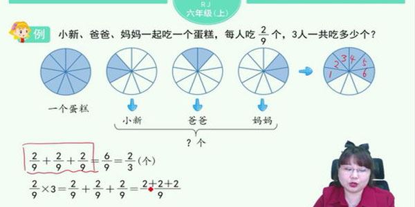 淘知学堂2020秋预习直播课人教数学六年级(上)
