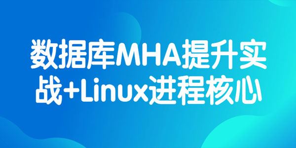 数据库MHA提升实战+Linux进程核心 百度网盘下载