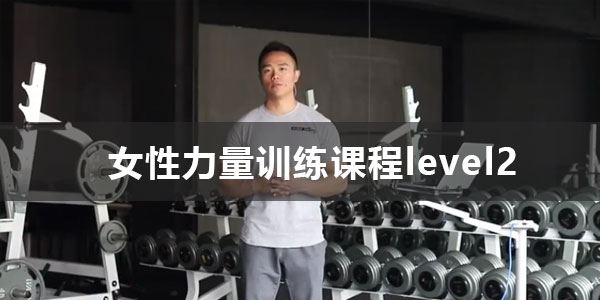 一介粗人《女性力量训练课程level2》 百度网盘下载