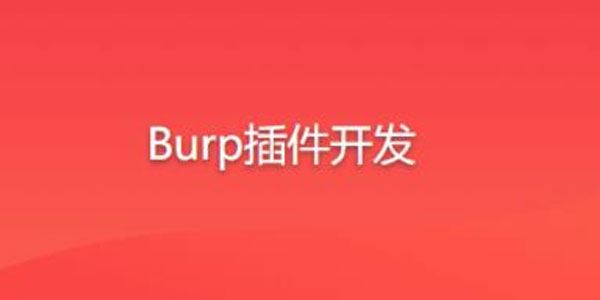 安全牛课堂 Burp插件开发课程 百度网盘下载