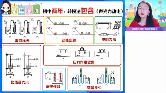 廉思佳 初二物理2022年暑假班 百度网盘下载