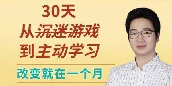 徐哥 30天从沉迷游戏到主动学习