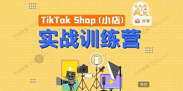 疯人院 TikTokShop小店先疯训练营海外小店带货实战