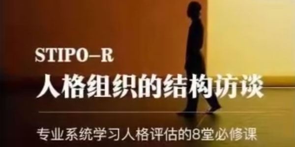 人格组织的结构访谈STIPO：人格评估的8堂必修课