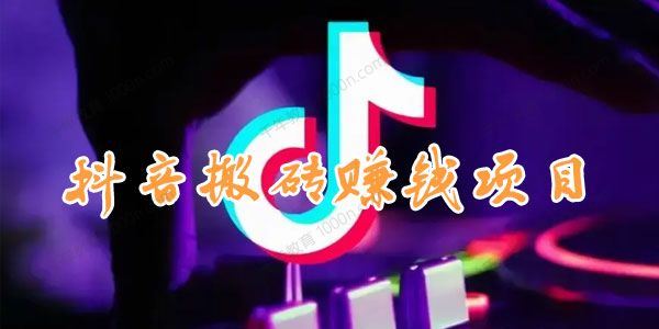 黑帽星球 抖音搬砖赚钱项目探店号矩阵玩法[课件]