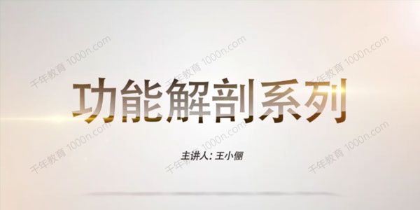 王小俪 必学运动功能解剖全身篇