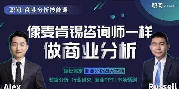 职问像麦肯锡咨询师一样做商业分析升级版[课件]